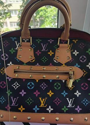 Сумка louis vuitton monogram multicolore alma