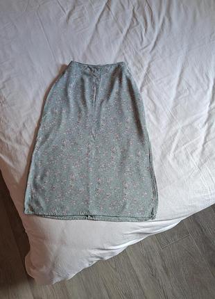 Женская юбка с цветочным принтом brandy melville