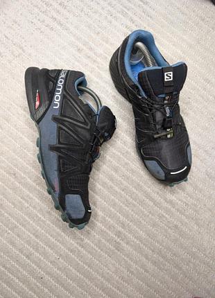 Кроссовки salomon gore-tex 40 39 р 25 см speed cross 4 original