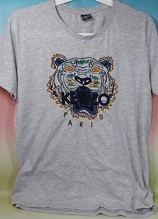 Футболка тигр kenzo