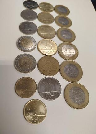 Монета 20 forint 1995 венгрия