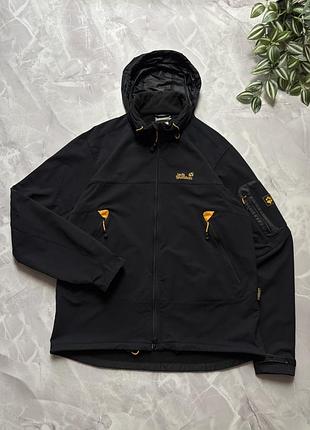 Куртка софтшел jack wolfskin stormlock hyproof softshell