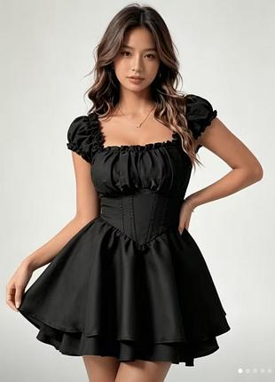 Корсетное платье