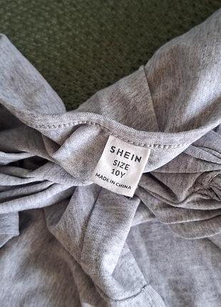 Топ shein серый 3