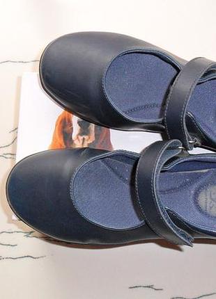 Кожаные туфли hush puppies (мери джайн), на девочку-подростка, стелька 24см