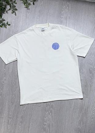 Футболка zara (m) oversize