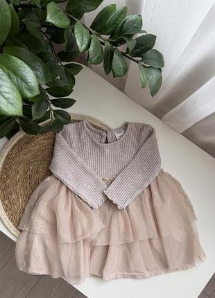 Сукня zara для дівчинки 12-18 місяців