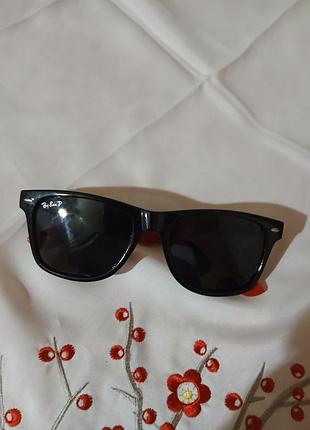 Cолнцезащитные очки пластик ray-ban  полароид