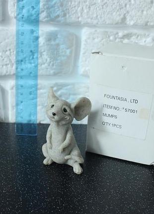 "mumps" the mouse з колекції quarry critters статуетка мишка