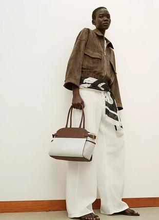 Сумка сіті бег city bag zara трендова модель