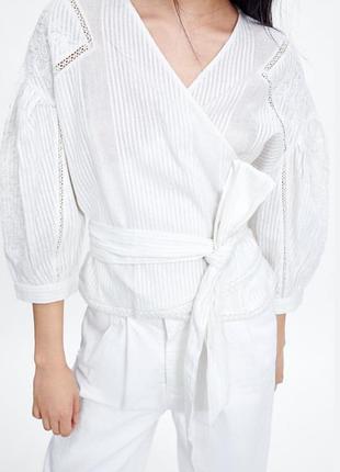Блуза котон zara