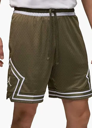 Шорти air jordan dri-fit sport diamond s / 44 оливкові