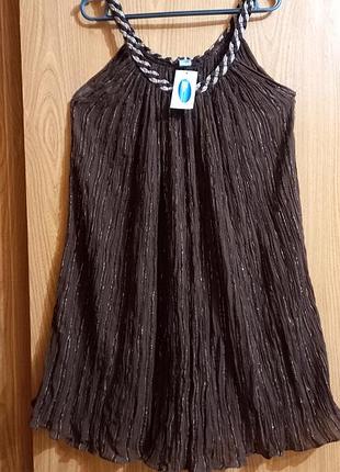 Grimani collection - платье-сарафан 🤎 котон🤎 люрекс🤎жатка🤎 греция🤎