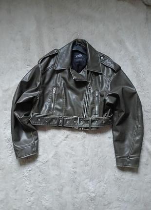 Мега крута укорочена косуха zara