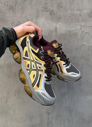 Мужские кроссовки asics gel-quantum kinetic red/gold