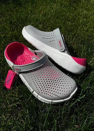 Женские кроксы сабо crocs literide clog crocs literide clog crocs crocs crocs crocs 3