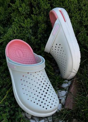 Женские кроксы новинка crocs inmotion clog powder crocs crocs crocs inmotion clog powder