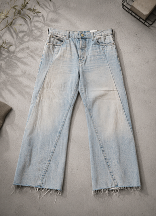 Жіночі джинси g-star raw contour barrel wide jeans,  розмір 30, світло-блакитні