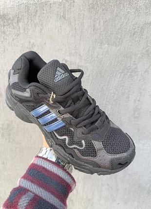 Чоловічі кросівки adidas response cl bad bunny black/blue 2