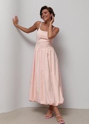 Сукня максі приталена onesize