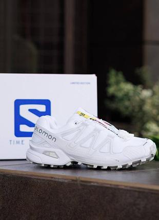 Мужские кроссовки salomon speedcross 3 white 2