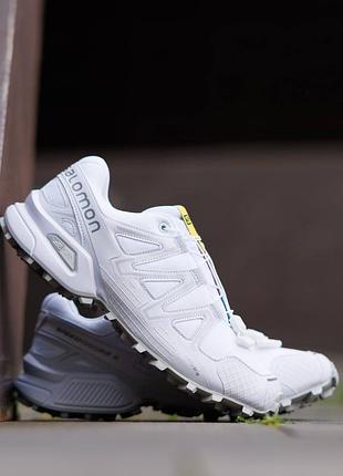 Мужские кроссовки salomon speedcross 3 white 5