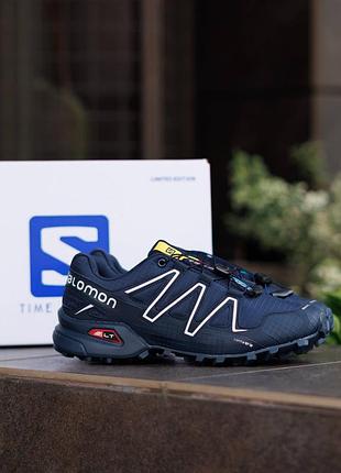 Чоловічі кросівки salomon speedcross 3 dark blue 2