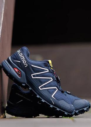 Чоловічі кросівки salomon speedcross 3 dark blue 5