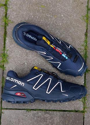Чоловічі кросівки salomon speedcross 3 dark blue 6