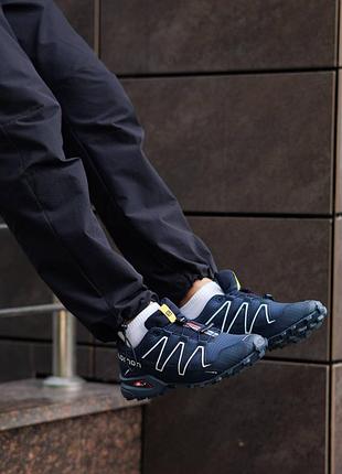 Чоловічі кросівки salomon speedcross 3 dark blue 7