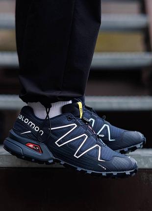 Чоловічі кросівки salomon speedcross 3 dark blue 10