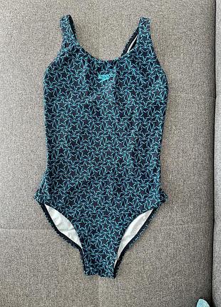 Спортивний суцільний купальник speedo boomstar allover muscleback