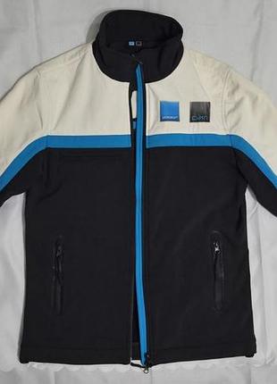 Чоловіча куртка softshell (polestar / cyan)