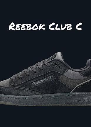 Reebok club c dark grey