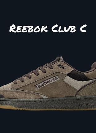 Reebok club c brown