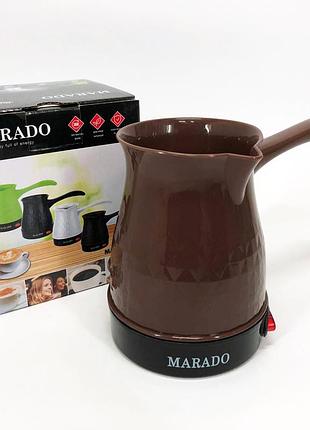 Электрическая турка 0.5 л marado, электрическая турка кофеварка для заваривания кофе ny-76