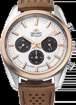 Часы мужские orient stretto chronograph ra-tx0306s10b