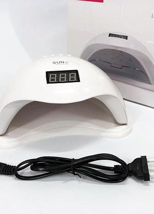 Светодиодная led лампа для маникюра гель-лака sunuv sun 5 plus 48w, маникюрная сушилка si-47