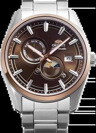 Годинник чоловічий orient stretto sun & moon ra-ak0313y30b