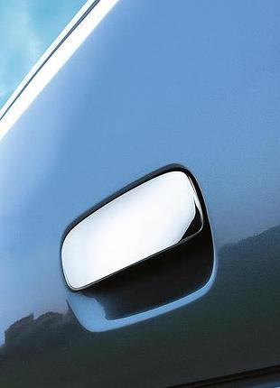 Хромированная накладка на ручку крышки багажника (нерж. сталь) для citroen c-4 2004-2010 гг