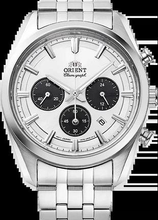 Часы мужские orient stretto chronograph ra-tx0305s10b