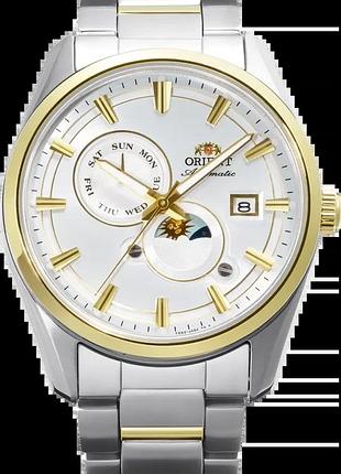 Годинник чоловічий orient stretto sun & moon ra-ak0312s30b