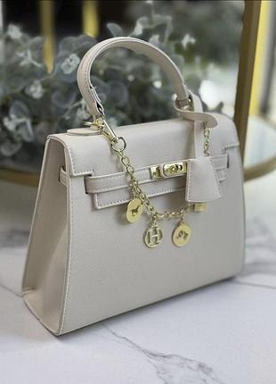 Жіноча сумка hermes kelly, сумка гермес келлі, сумка через плече, офісна сумка