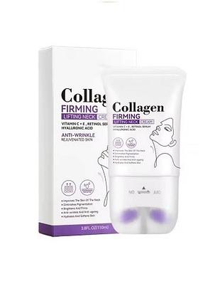 Крем-роллер для шеи sadoer collagen firming lifting neck cream, 110 мл