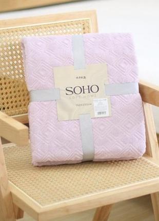 Плед soho 150*200 см design bone флисовый