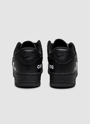 Nike air force 1 low x comme des garçons air black