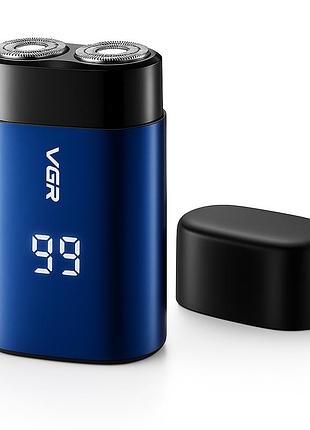 Электробритва vgr v-347 blue