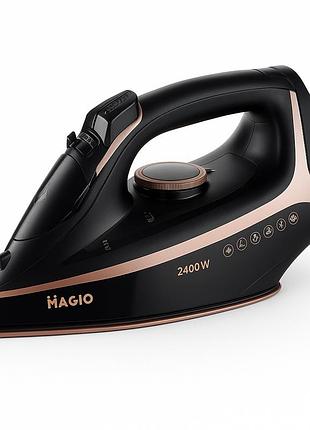 Парова праска magio mg-131 з керамічною підошвою 2400 вт з функцією авто вимкнення