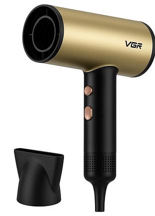 Фен профессиональный vgr v-441 с 3 уровнями обдува и 4 уровнями температуры