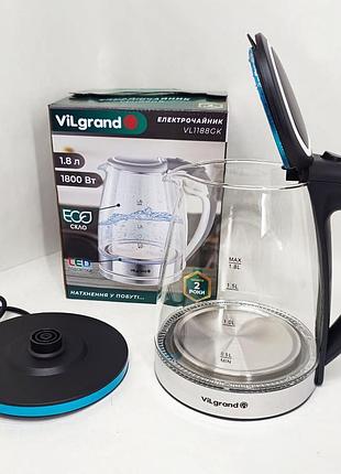Электрочайник vilgrand vl1188gk 1800вт 1.8л